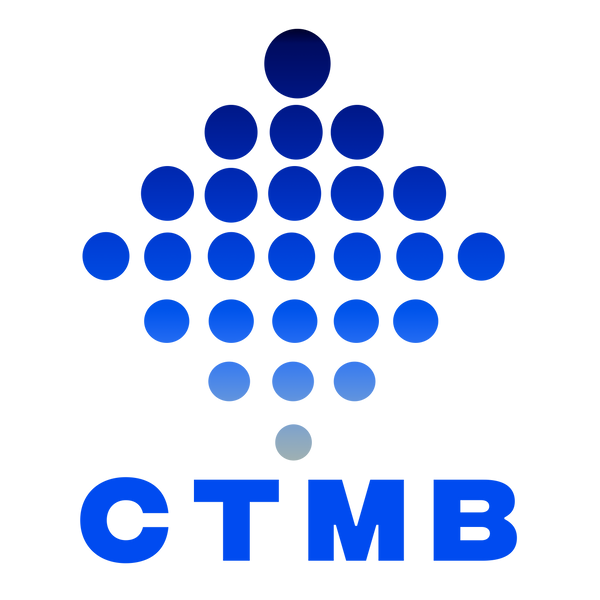 CT Master Builders construction company blue logo